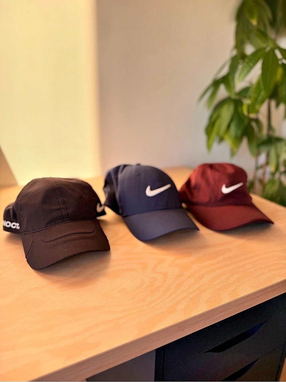 Nike x NOCTA S.S.C. Cap Baseball Cap Black & Nike Blue M/L Cap + Burgundy Nike C